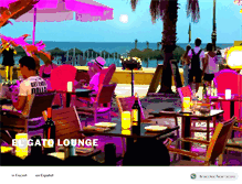 Tablet Screenshot of elgatolounge.com